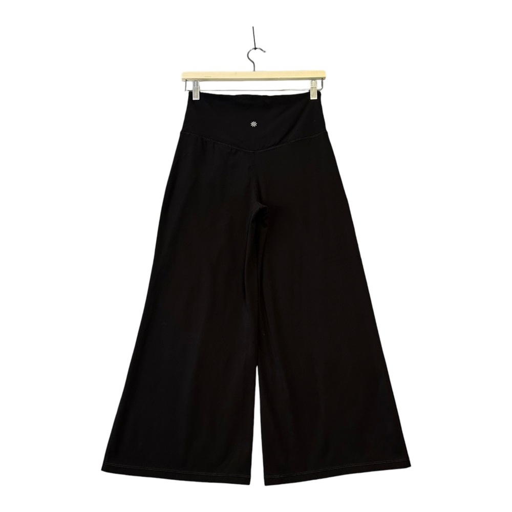 Athleta | Elation Wide Crop Pant in Black Size S - Picture 7 of 15